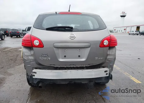 2009 Nissan Rogue S из США, поврежденный, VIN JN8AS58V99W168892